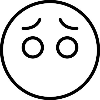 yüz simgesi, vektör illüstrasyonu