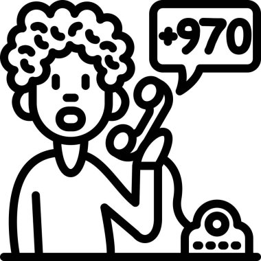 Akıllı Telefon simgesine sahip adam