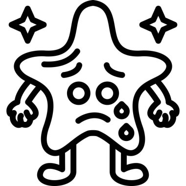 Beyaz arkaplanda izole edilmiş ana hat biçiminde hayalet cadılar bayramı simgesi.