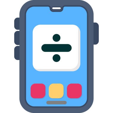 cep telefonu ikonu vektör illüstrasyonu