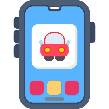 cep telefonu vektör simgesi