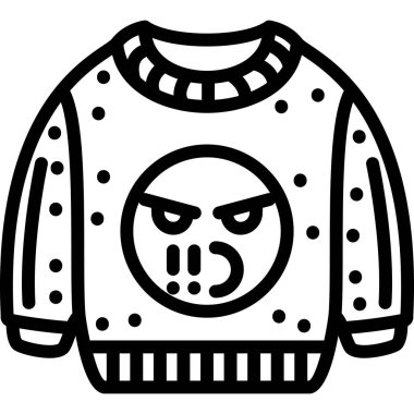 maske simgesi vektör illüstrasyonu