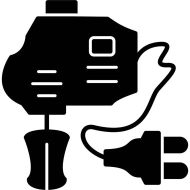 Kamera. Web simgesi basit illüstrasyon