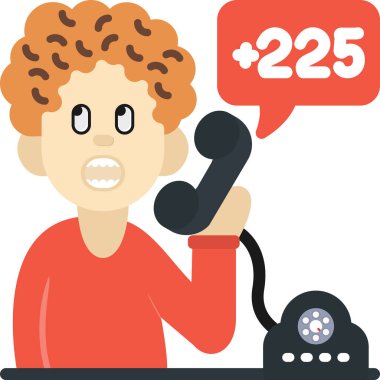 Çağrı merkezi tasarımı, vektör illüstrasyonu 10 grafik