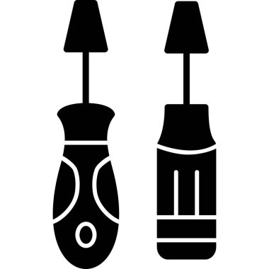 tornavida simgesi vektör çizimi