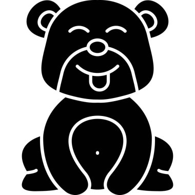 cute bear cartoon vector illustration