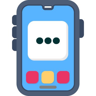 Cep telefonu. Basit tasarım