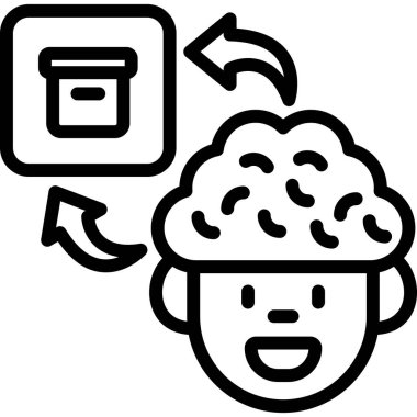 veritabanı bulut depolama simgesi
