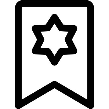 Yıldızın vektör illüstrasyonu