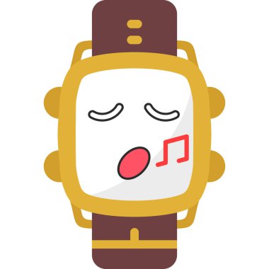 çizgi film çizim tarzı alarm saati