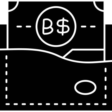 para ikonu modayla izole edilmiş arkaplan