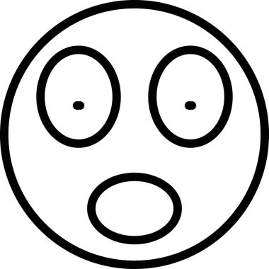 Anahat biçiminde emoji duygu ifade simgesi