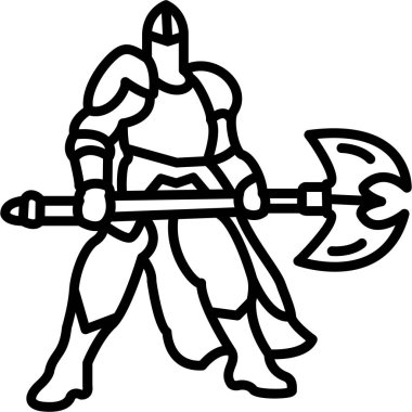 Şövalyenin ahşap çizimi