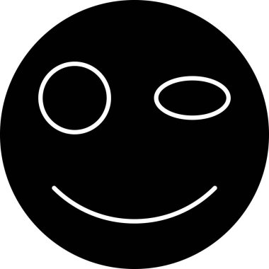 Yüz simgesi vektör illüstrasyonu