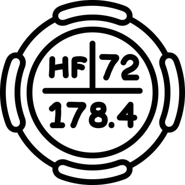 Düz dizayn, bir 79 saat 2 saat simgesi