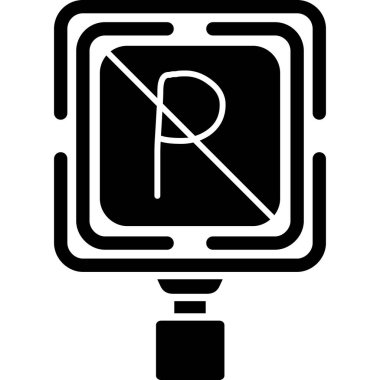 Modern b 'nin vektör illüstrasyonu eksik simgesi