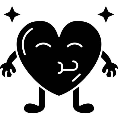 Çizgi film karakterinin vektör çizimi