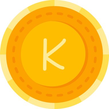 Bozuk para. Web simgesi basit illüstrasyon