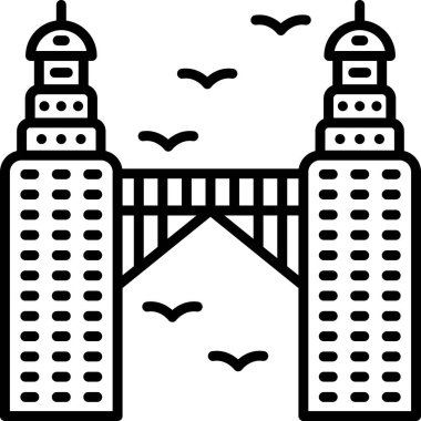 Şehir inşa simgesi ana hatlarıyla oluşturuluyor