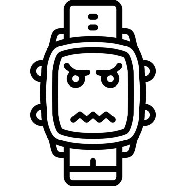 kızgın robot simgesi