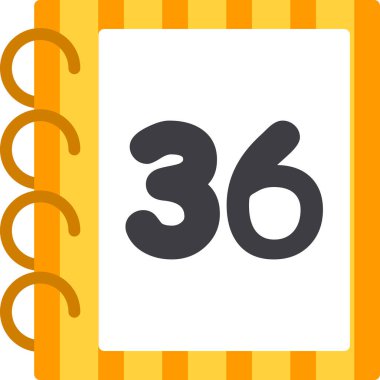 takvim tarihi gün simgesi