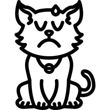 Kedi simgesi, basit tarzı