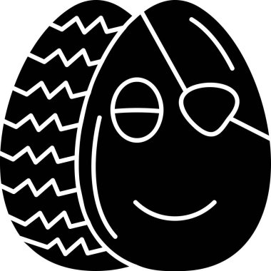 Yüz simgesi vektör illüstrasyonu