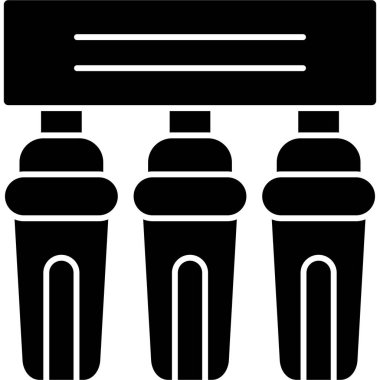 Çöp kutusu simgesi, basit siyah dizayn