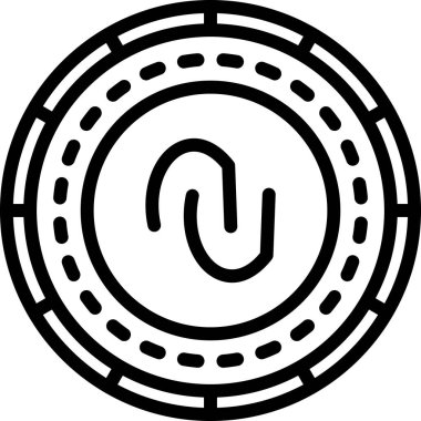 para simgesi vektör illüstrasyonu