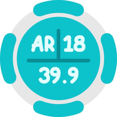 2028 zamanlayıcı simgesi. vektör illüstrasyonu