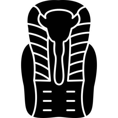 Yılan simgesi. Vektör çizim