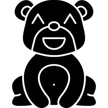 Bebeğim. Web simgesi basit illüstrasyon