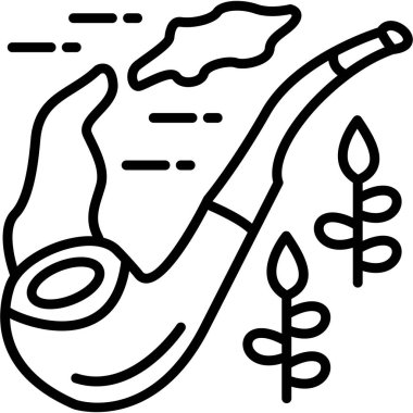 Bitki. Web simgesi basit illüstrasyon