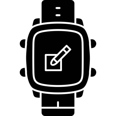 izle simge vektör illüstrasyonu