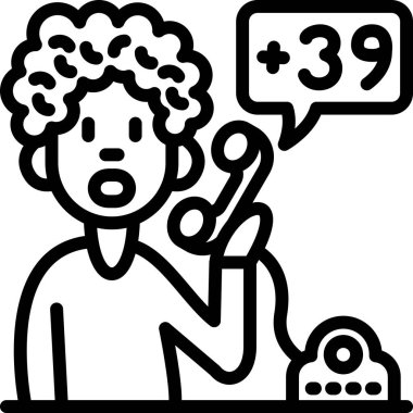 akıllı telefon simgesinden konuşan adam, özet biçimi