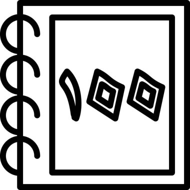 yiyecek simgesi, vektör illüstrasyonu