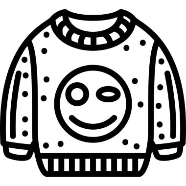 Kıyafetler. Web simgesi basit illüstrasyon