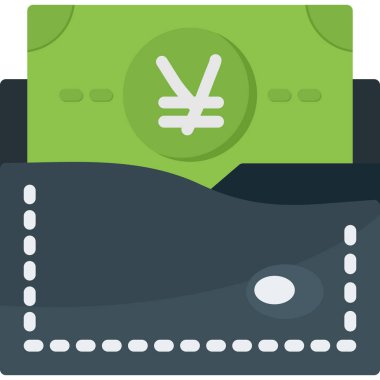 nakit nakit para simgesi taslak biçimi