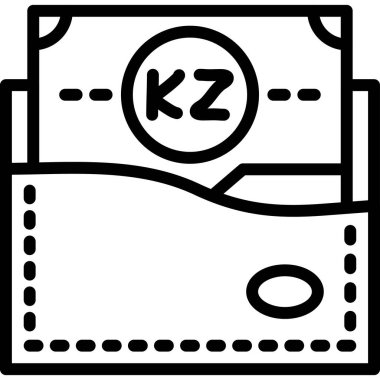 Para için. Web simgesi basit illüstrasyon