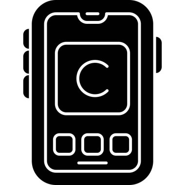 akıllı telefon simgesi, vektör çizim