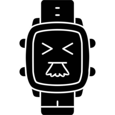 Alarm saat simgesi, basit tasarım