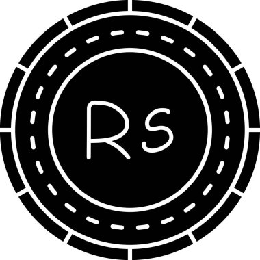 Para simgesi, vektör illüstrasyonu