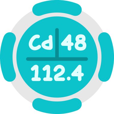 Kronometre düz simgesi. Vektör. Web tasarımı için resimleme.