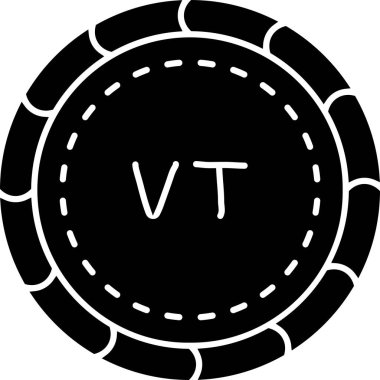 Sikke Simgesi vektör illüstrasyonu