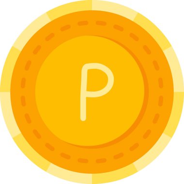 Bozuk para. Web simgesi basit illüstrasyon