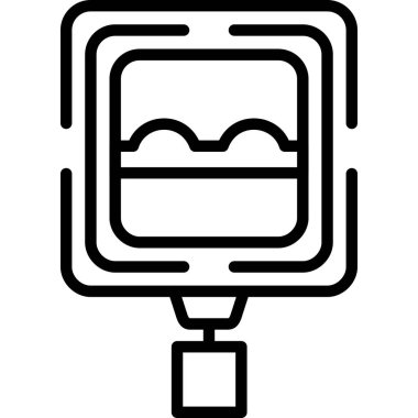 Kitap ikonu. Web için basit kitap vektör simgeleri çizimi