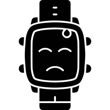 emoji simgesinin vektör illüstrasyonu