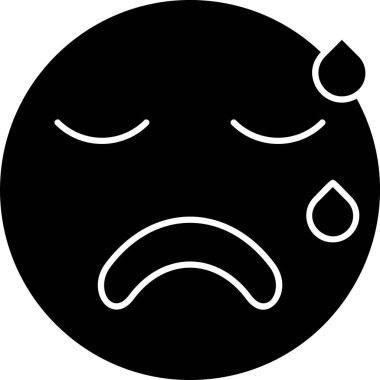 emoji. Web simgesi basit illüstrasyon