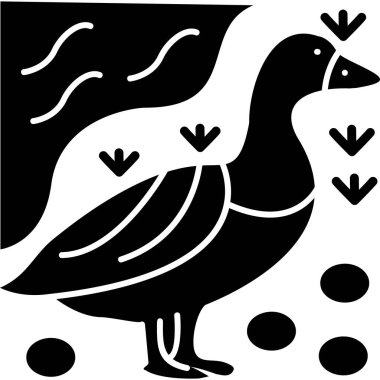 Kuş. Web simgesi basit illüstrasyon