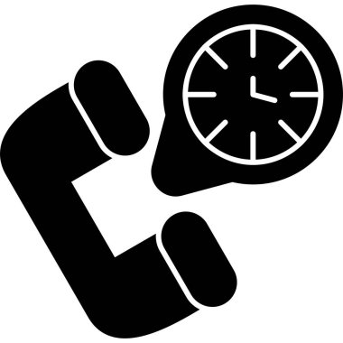 Telefon simgesi basit vektörü ara. Telefon et.